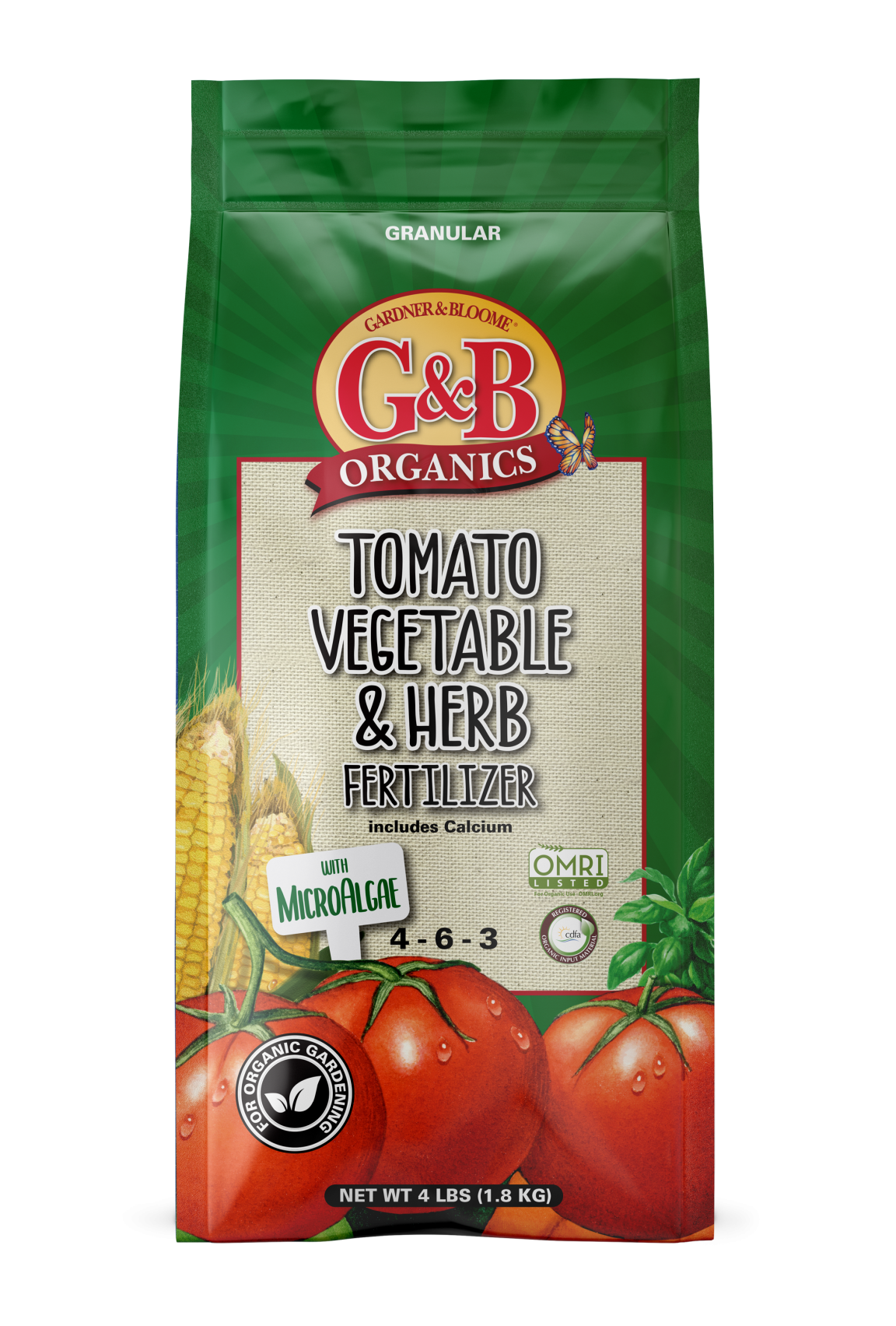 G&B Organics | Tomato, Vegetable & Herb Fertilizer