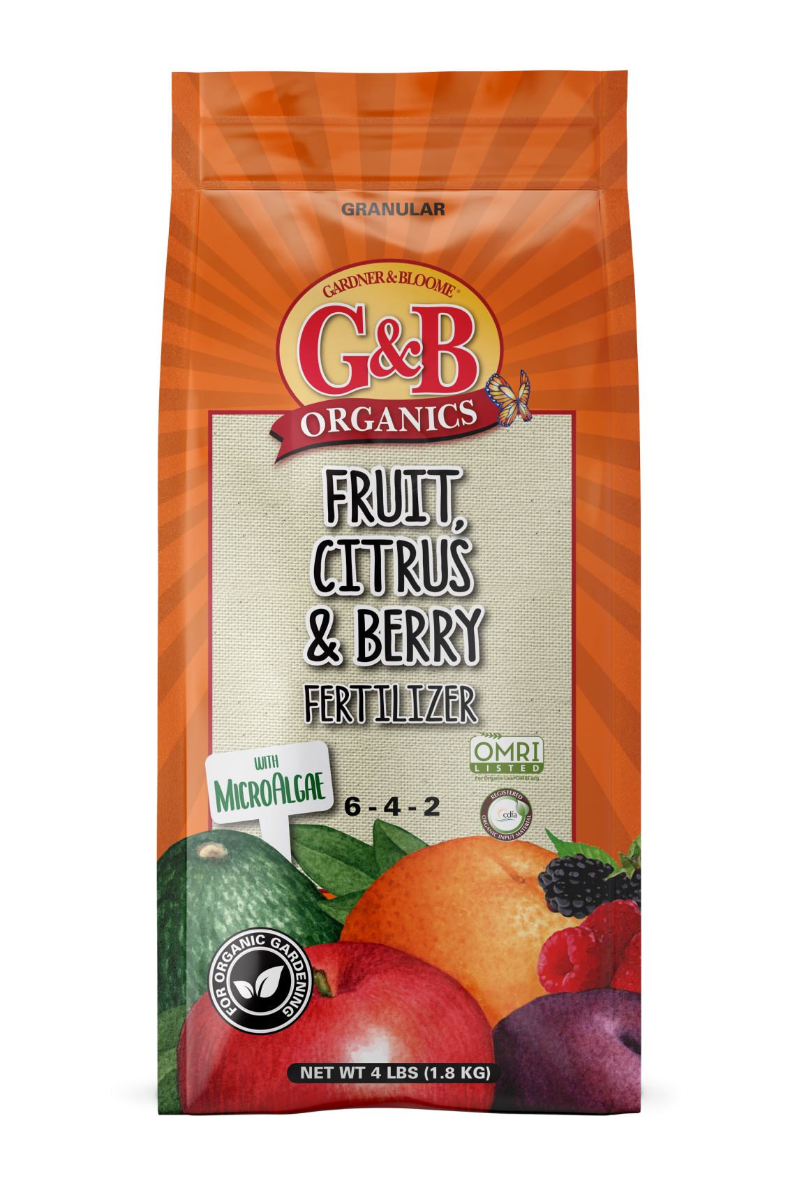 G&B Organics | Citrus, Fruit & Berry Fertilizer
