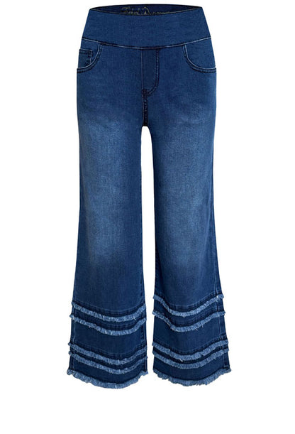 Jeans Stacked Ankle Pant