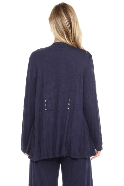 Paris Cardigan (Luxe) Navy
