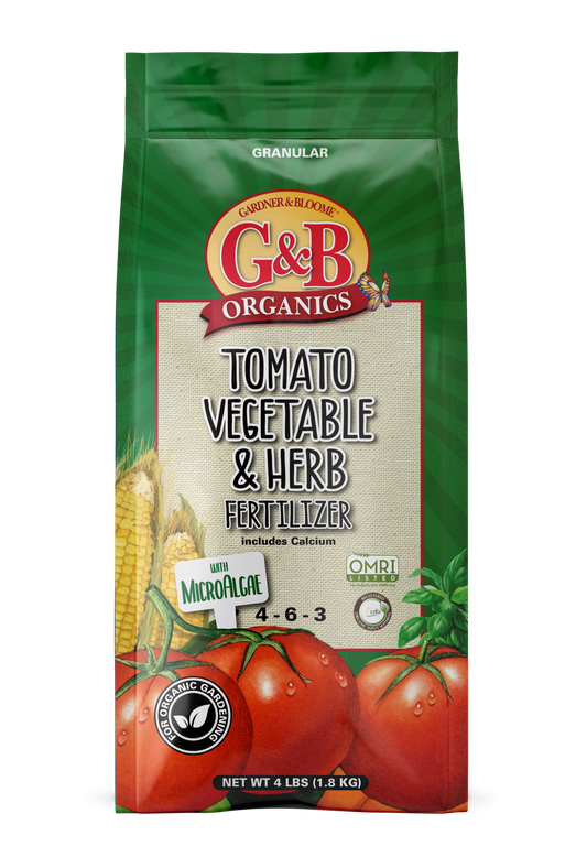 G&B Organics | Tomato, Vegetable & Herb Fertilizer