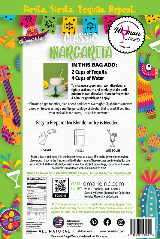 Classic Margarita - Ready-To-Freeze Cocktail