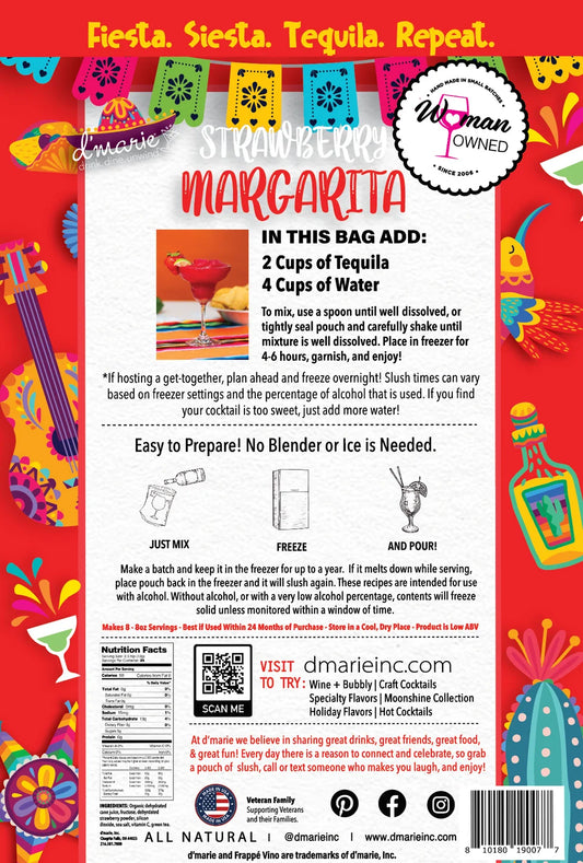Strawberry Margarita - Ready-To-Freeze Cocktail